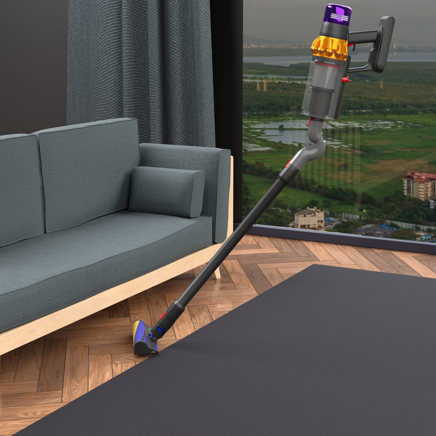 DYSON Uyumlu Çok Fonksiyonlu Dirsek